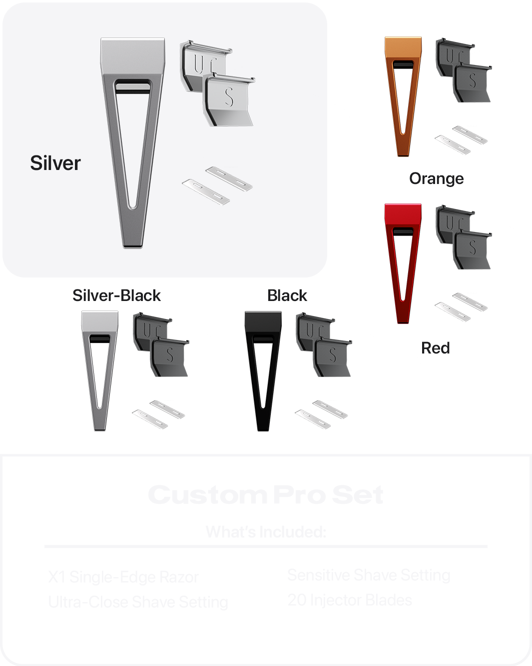 X1 Razor Landing Page