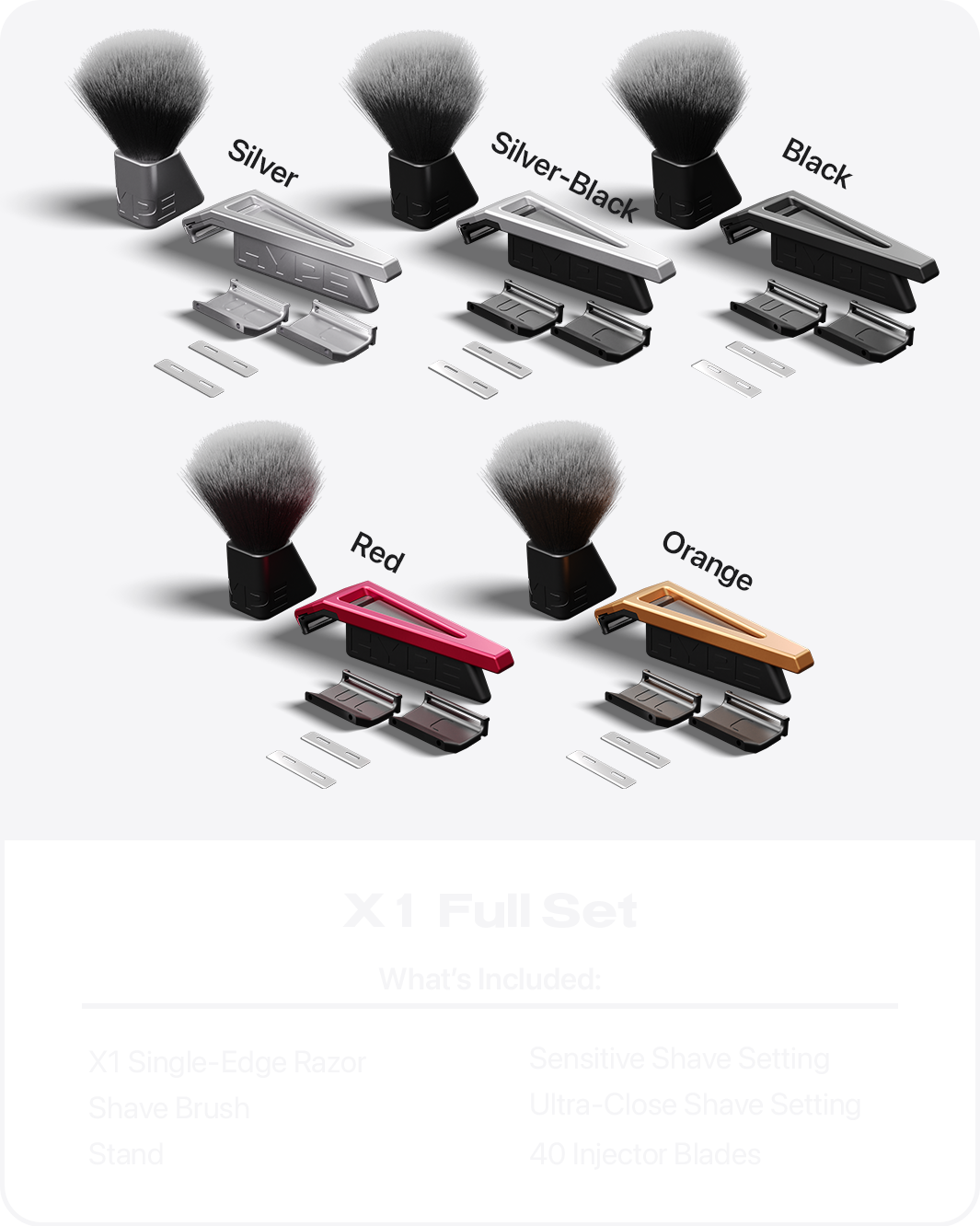X1 Razor Landing Page