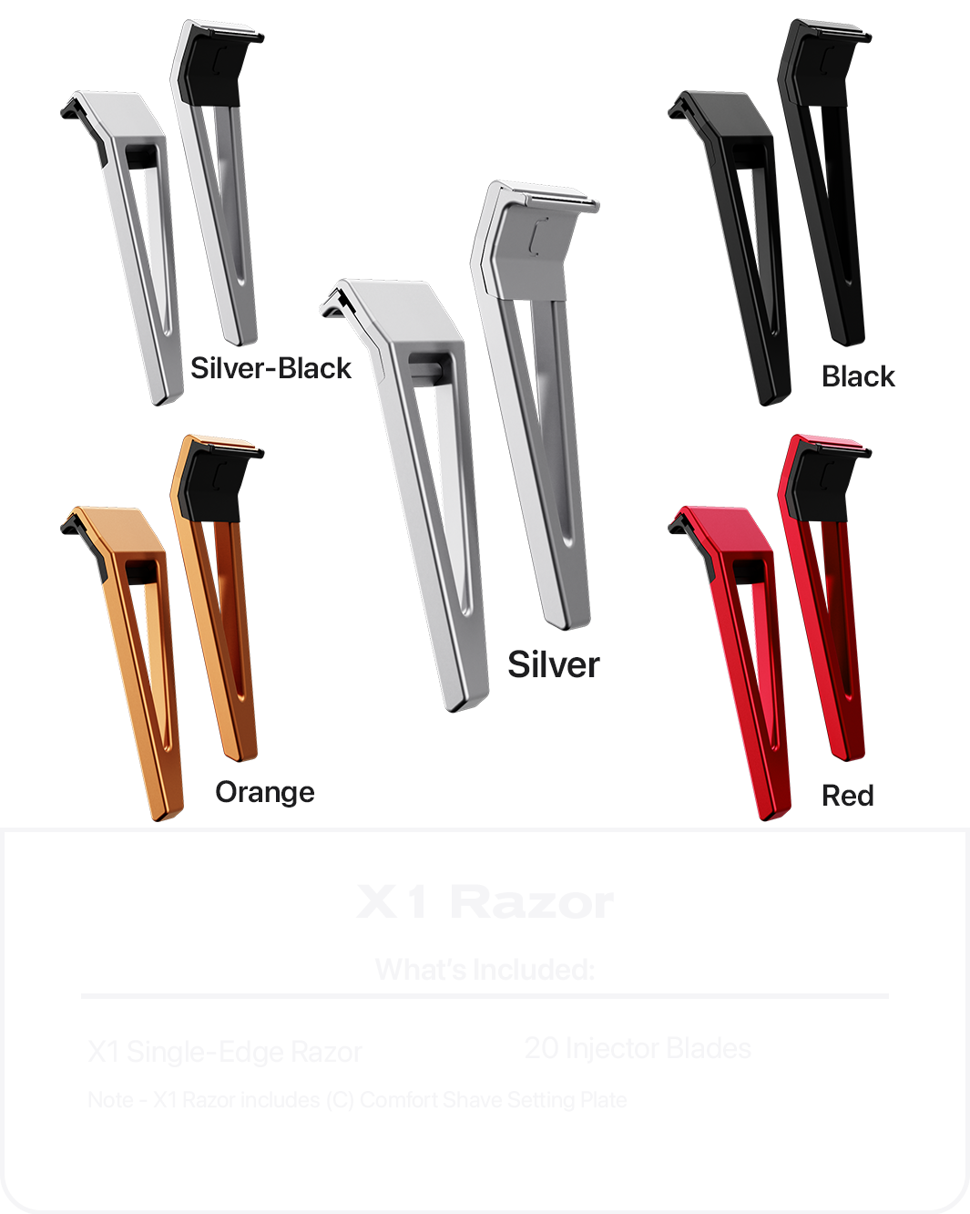 X1 Razor Landing Page
